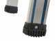 S.T.P. Issima A07IS175, 4 gradini, 1.51 m - Scalandrino in alluminio con cavalletto - Altezza stimata operativa 2.89 m