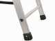 S.T.P. Issima A07IS200, 5 gradini, 1.74 m - Scalandrino in alluminio con cavalletto - Altezza stimata operativa 3.12 m