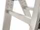 S.T.P. Universale, 2x6 gradini, 3.08 mt - Scala in alluminio telescopica - Altezza stimata operativa 4.08 m
