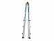 S.T.P. Universale A20UNINA, 2x6 gradini, 3.08 m - Scala in alluminio telescopica - Altezza stimata operativa 4.08 m