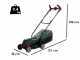 Bosch CityMower 18-32-300 - Tagliaerba a batteria - 18V/4Ah - Taglio 32 cm