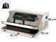 Macchina sottovuoto professionale Euro 420 Pro Inox - Barra saldante 42cm