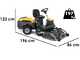 Stiga Park 500 - Trattorino con taglio frontale con cambio idrostatico - Front Mower