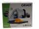 Graef Classic C99 Silver - Affettatrice 2 in 1 con affettaverdure - Lama da 170 mm