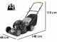Alpina AL4 41 A - Tagliaerba a scoppio - Motore Stiga ST 120