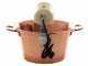 LAR Polentamatic - Paiolo in rame elettrico martellato per polenta a induzione 6.5L - 8W
