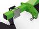 Seven Italy Simply - Assolcatore a 2 ancore - Telaio da 120 cm - Per trattori con attacco a tre punti