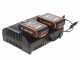 Tagliasiepi elettrico a batteria Worx WG284E.1 - 2 batterie 2x20V 2Ah - lama 60 cm in acciaio