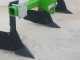 Seven Italy Big - Assolcatore a 3 ancore - Telaio da 160 cm - Per trattori con attacco a tre punti