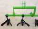 Seven Italy Big - Assolcatore a 3 ancore - Telaio da 160 cm - Per trattori con attacco a tre punti