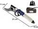 BullMach ARTEMIS 45 Pro - Forbice elettrica da potatura su asta - 150/210 cm