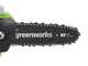 Greenworks G40PSFK2 - Potatore a batteria a spalla su asta di prolunga - Batteria 40V 2Ah