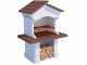 Linea VZ Canarie - Barbecue in muratura a legna e carbone