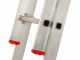 S.T.P. Export, 3x8 gradini, altezza 4.50 mt - Scala telescopica in alluminio 