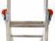 S.T.P. Export, 3x8 gradini, altezza 4.50 mt - Scala telescopica in alluminio 