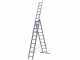 S.T.P. Export, 3x10 gradini, altezza 6.15 mt - Scala telescopica in alluminio 