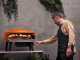 Witt Etna Fermo arancione - Forno a gas per pizza