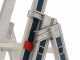 S.T.P. Europa, 3x8 gradini, altezza 5.60 mt - Scala telescopica in alluminio