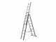 S.T.P. Europa A09A3250, 3x8 gradini, 5.60 m - Scala telescopica in alluminio - Altezza stimata operativa 6.60 m