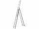 S.T.P. Europa A09A3350, 3x11 gradini, 8.30 m - Scala telescopica in alluminio - Altezza stimata operativa 9.30 m