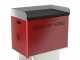 Linea VZ QBY rosso - Barbecue pirolitico a pellet trasportabile