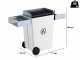 Linea VZ Party bianco - Barbecue pirolitico a pellet con ruote