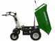 GreenBay eDumper 500 - Motocarriola a batteria 48V 32Ah - Cassone dumper
