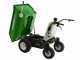 GreenBay eDumper 500 - Motocarriola a batteria 48V 32Ah - Cassone dumper