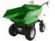 GreenBay eDumper 500 - Motocarriola a batteria 48V 32Ah - Cassone dumper