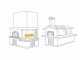 Linea VZ F1 - Forno a legna da incasso con camera &Oslash; 85 cm - Capacit&agrave; cottura 3 pizze