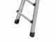 Marchetti Black 55, 2x10 gradini, 5.20 m - Scala telescopica in alluminio - Altezza stimata operativa 6.20 m