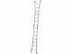 Marchetti Black 55, 2x10 gradini, 5.20 m - Scala telescopica in alluminio - Altezza stimata operativa 6.20 m
