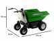 GreenBay eDumper 500-H - Carriola a batteria 48V 32Ah - Ribaltamento idraulico