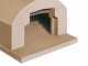 Linea VZ F4 - Forno a legna con piano cottura 56x61 cm - Capacit&agrave; cottura 2 pizze