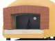Linea VZ Etna - Forno a legna da esterno con piano cottura &Oslash; 85 cm - Capacit&agrave; cottura 3 pizze