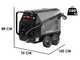 Idromatic Astra 200.15 - Idropulitrice ad acqua calda industriale trifase - 200 bar - 900 l/h