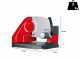 Graef SKS 500 Rossa - Affettatrice 2 in 1 con affettaverdure - Lama da 170 mm