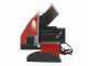Graef SKS 500 Rossa - Affettatrice 2 in 1 con affettaverdure - Lama da 170 mm