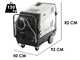 Idromatic Eco 170.13 - idropulitrice ad acqua calda professionale  - trifase - 180 bar - 780 lt/h
