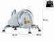 Graef H9 Silver - Affettatrice manuale con lama da 190 mm
