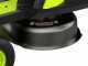 Ryobi ZTRX76 - Trattorino tagliaerba a batteria a raggio zero - 72V/20Ah - taglio da 76cm - 2in1