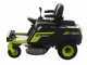 Ryobi ZTRX76 - Trattorino tagliaerba a batteria a raggio zero - 72V/20Ah - taglio da 76cm - 2in1