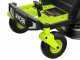 Ryobi ZTRX76 - Trattorino tagliaerba a batteria a raggio zero - 72V/20Ah - taglio da 76cm - 2in1
