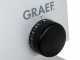 Graef SKS Line 900 Silver - Affettatrice a sbalzo 2 in 1 con affettaverdure - Lama da 190 mm