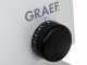 Graef SKS Line 900 Silver - Affettatrice a sbalzo 2 in 1 con affettaverdure - Lama da 190 mm