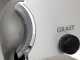 Graef SKS Line 900 Silver - Affettatrice a sbalzo 2 in 1 con affettaverdure - Lama da 190 mm