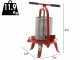 Baesso V20 - Torchio a vite per frutta e verdura 9L - Gabbia in INOX