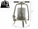 Baesso V20 Inox - Torchio a vite per frutta e verdura 9L - Gabbia in INOX
