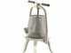 Baesso V20 Inox - Torchio a vite per frutta e verdura 9L - Gabbia in INOX
