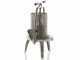 Baesso V25 Inox - Torchio a vite per frutta e verdura 20L - Gabbia in INOX